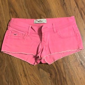 Hollister pink shorts